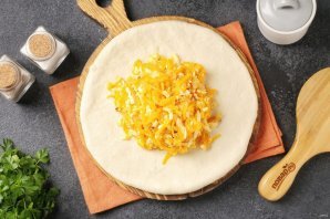 Пирог с тыквой, сыром и луком Пирог с тыквой, сыром и луком